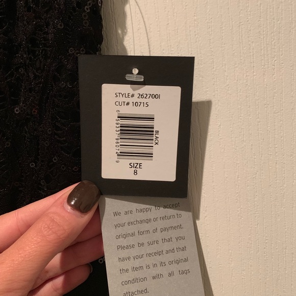 Lace sequined dress - Picture 3 of 4